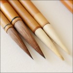 賞状筆耕に用いる筆の種類